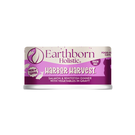 Earthborn Holistic Grain Free Harbor Harvest 5.5 oz Cat Food