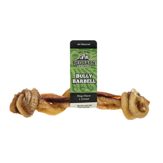 Redbarn Bully Barbell Mini Dog Chew
