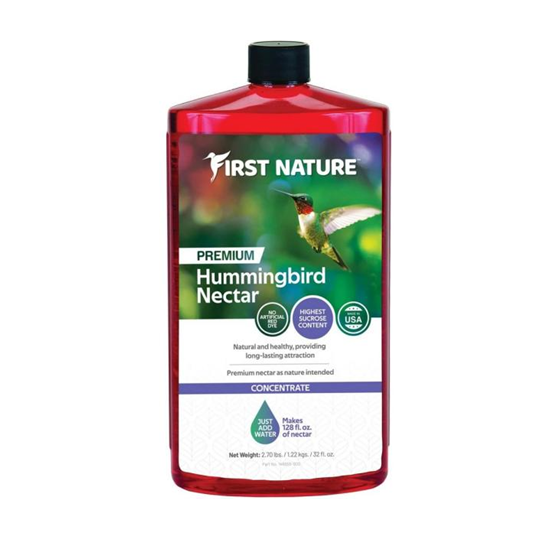 First Nature Red Hummingbird Nectar 32 oz