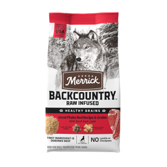 Merrick Backcountry Grain Free Great Plains Red 20 lb Dog Food