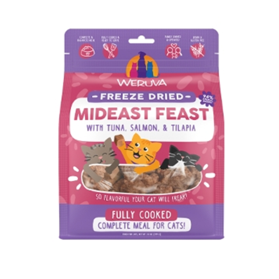 Weruva Freeze Dried Mideast Feast 7 oz Cat Food 