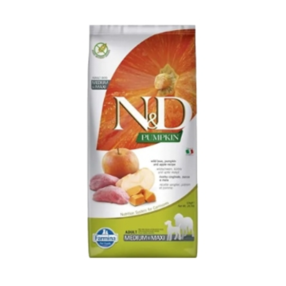 Farmina N&D Grain Free Boar, Pumpkin, & Apple Medium & Max Adult 26.4 lb Dog Food