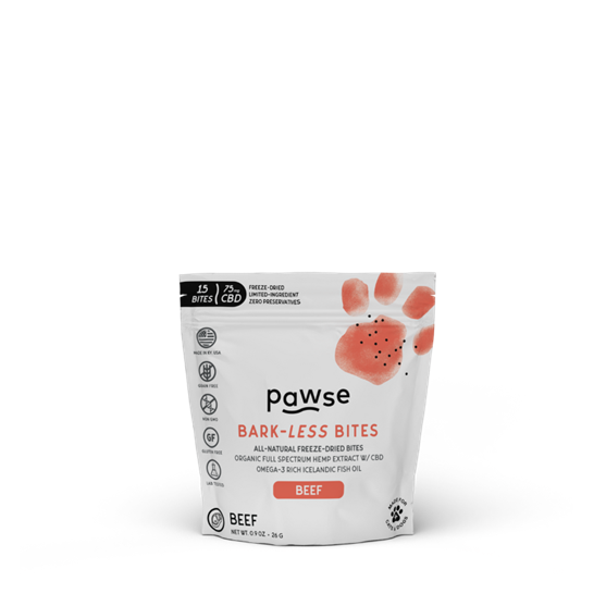 Pawse Bites CBD Freeze Dried Lamb Dog/Cat 15 Count