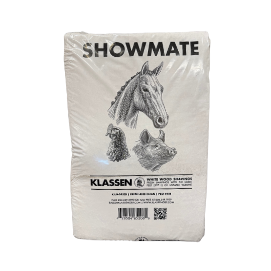 Showmate White Wood Shavings, 8 Cu. Ft.