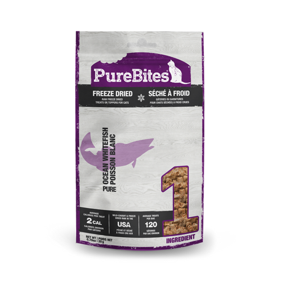 PureBites Freeze Dried Whitefish Cat Treats .07 oz