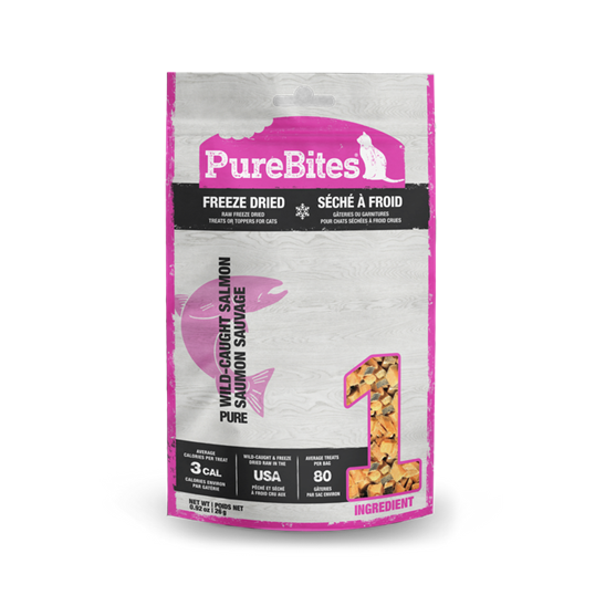PureBites Freeze Dried Salmon Cat Treats .07 oz