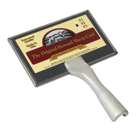 Wool Card #2 Open Fleece