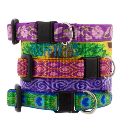 LupinePet Cat Safety Collar Without Bell Assorted Colors and Patterns 8-12"