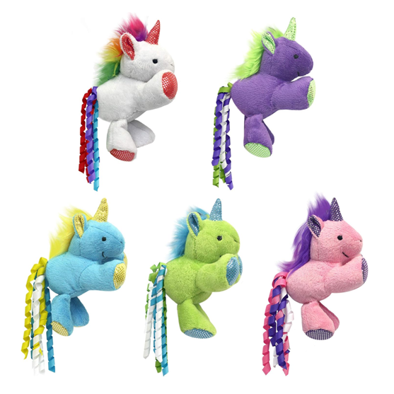 Multipet Unicorn with Catnip Assorted Colors Cat Toy