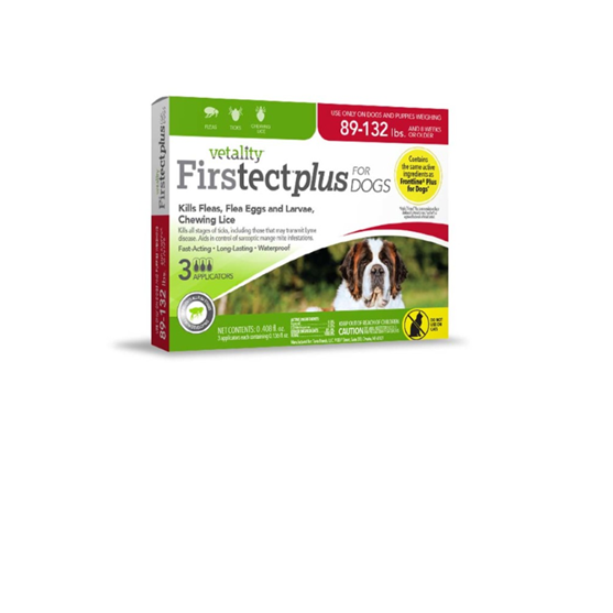 Vetality Firstect Plus Flea and Tick for Dogs 88-139 lb