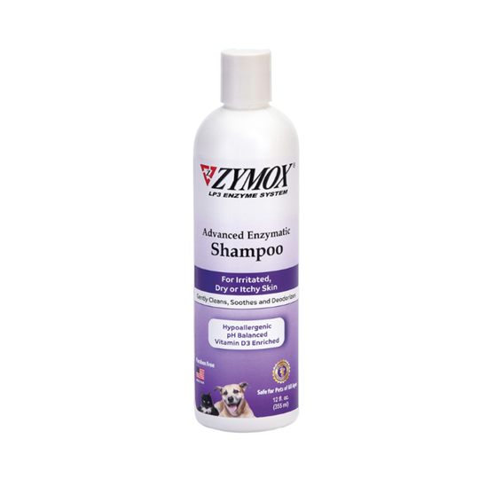 Zymox Advanced Enzymatic Shampoo for Dogs and Cats 12 oz