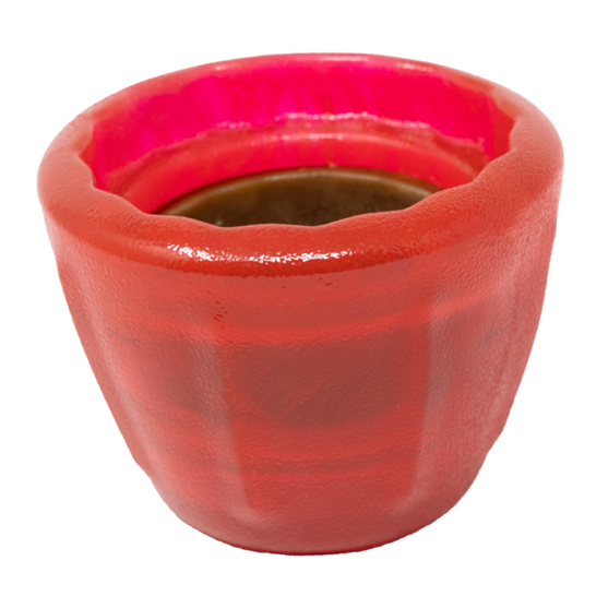 Starmark Dental Treat Cookie Cup Jar Small Dog Toy