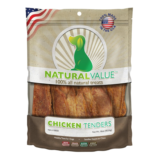 Loving Pet Soft Chew Chicken Tenders Dog Treats 16 oz
