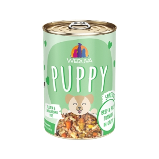 Weruva Beef and Rice Puppy Canned Dog Food 14 oz