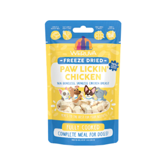 Weruva Freeze Dried Paw Lickin' Chicken Dog Food 1 oz