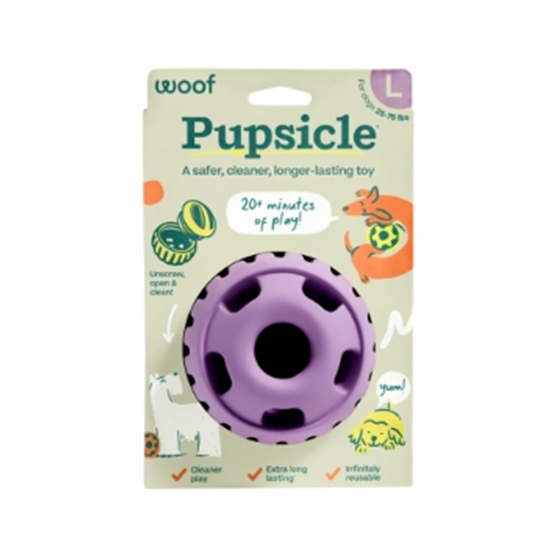 Woof Pupsicle Lavender Large Dog