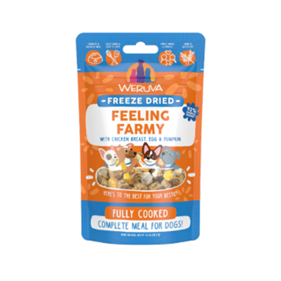 Weruva Freeze Dried Feeling Farmy Dog Food 1 oz