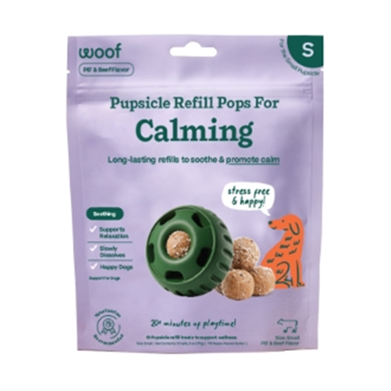 Woof Pupsicle Refills Calming Small Dog 6 oz