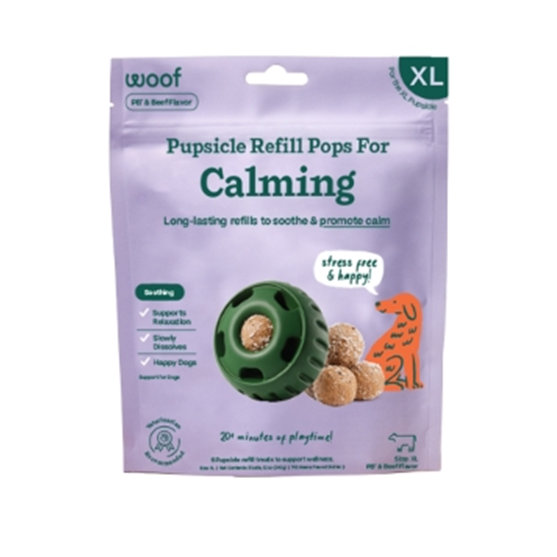 Woof Pupsicle Refills Calming Extra Large Dog 12 oz