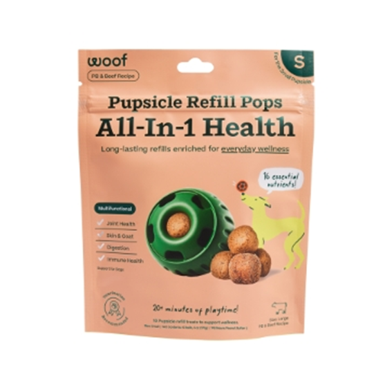 Woof Pupsicle Refills All-in-One Wellness Small Dog 6 oz