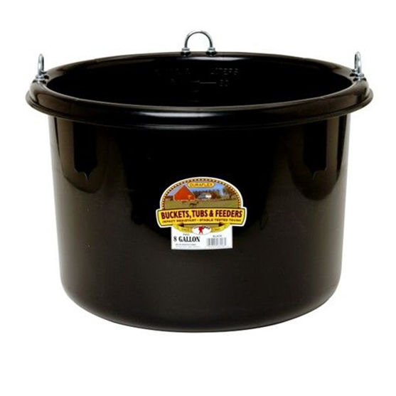 Miller Manufacturing Tub 8 Gallons Black