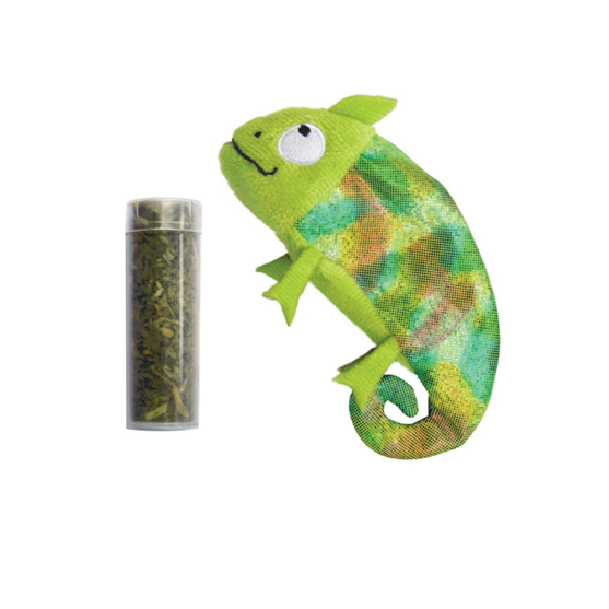 Kong Refillables Critter Chameleon Catnip Cat Toy