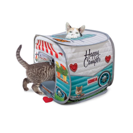 Kong Play Spaces Camper with Catnip Toy for Cats