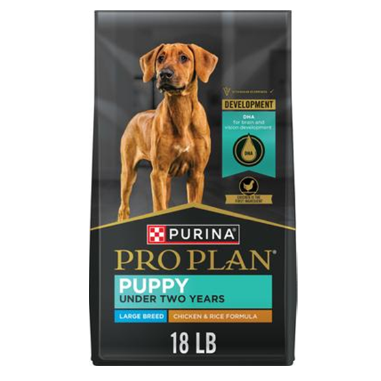 Pro Plan Chicken and Rice Large Breed Puppy 18 lb
