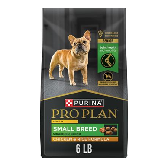 Pro Plan Shredded Blend Chicken and Rice Small Breed Adult Dog 6 lb