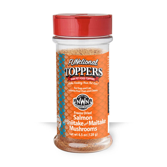 Northwest Naturals Topper Salmon, Shitake and Maitake Mushrooms 3.5 oz