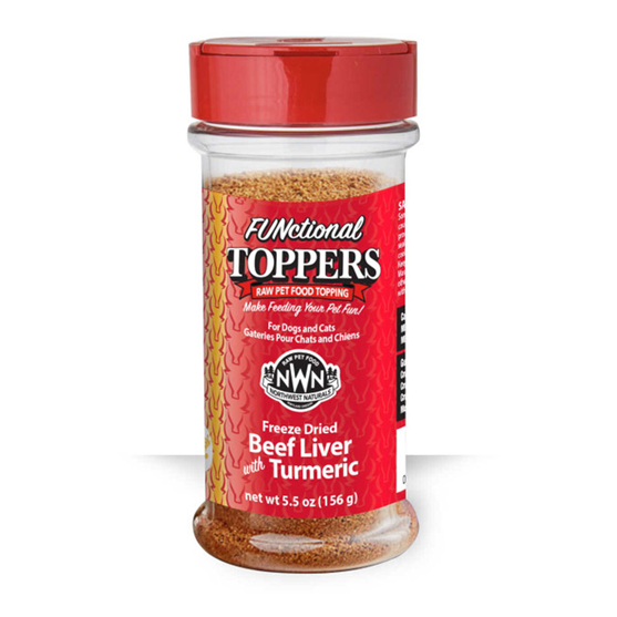 Northwest Naturals Topper Beef Liver and Turmeric 4.5 oz
