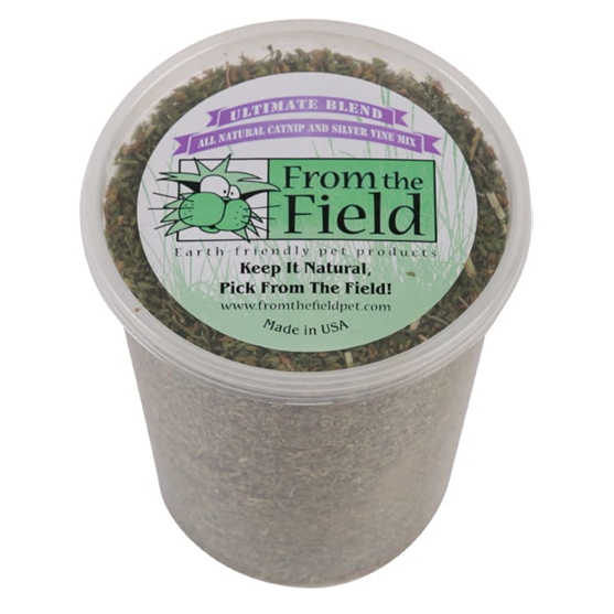 From the Field Ultimate Blend Silver Vine Catnip 3.5 oz Tub