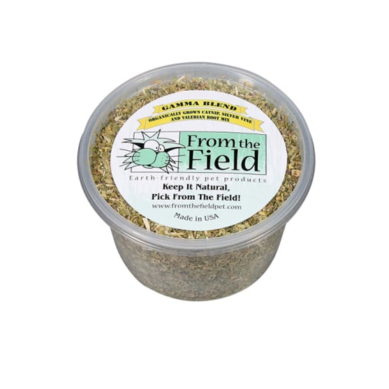From the Field Gama Blend Catnip 2 oz Tub