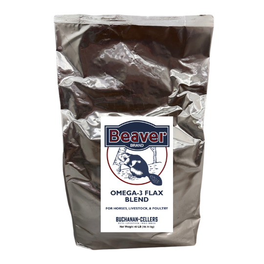 Beaver Brand Omega-3 Flax Blend 40 lb