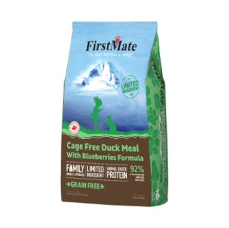 FirstMate Grain Free Duck Meal and Blueberries Cat Food 4 lb