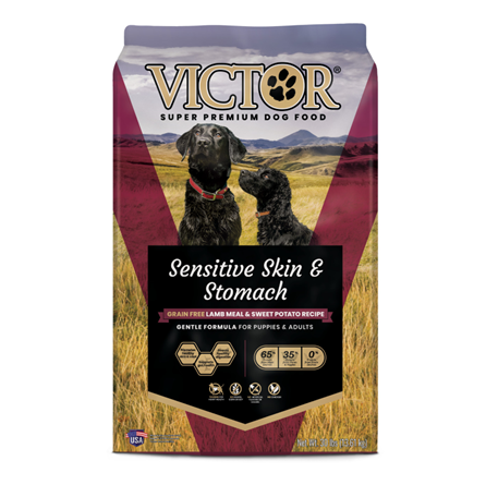 Victor Grain Free Sensitive Skin and Stomach Lamb Dog Food 30 lb