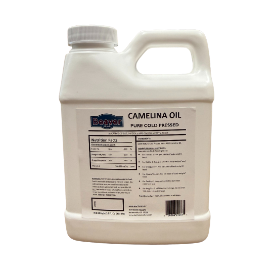 Beaver Brand Camelina Oil, Pure Cold Pressed 16 oz