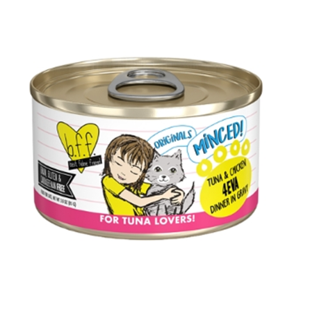 Weruva BFF Grain Free Minced 4 Eva Cat Food 3 oz 