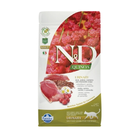 Farmina N&D Quinoa Urinary Duck Adult Cat Food 11 lb