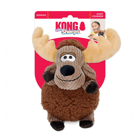 Kong Sherps Floofs Moose Dog Toy
