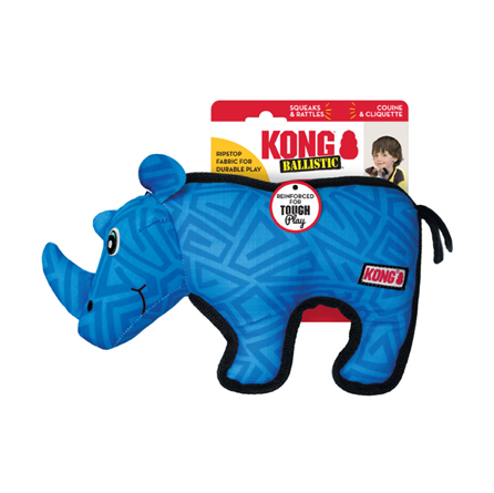Kong Ballistic Rhino Dog Toy