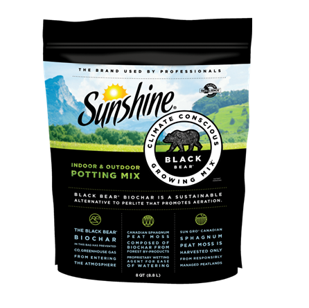 Sunshine Black Bear Potting Mix 8 QT