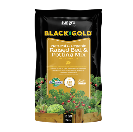 Black Gold Natural & Organic Bed Mix 1.5 cu ft