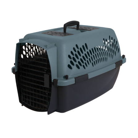 Aspen Pet Porter Aqua/ Black Crate 24 in