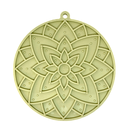 Soda Pup Lick Mat Mandala Light Green