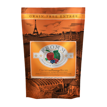 Fromm Grain Free Chicken Au Frommage Dog Food 12 lb