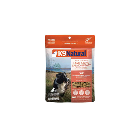 K9 Natural Freeze Dried Lamb and King Salmon Feast Dog Food 3.5 oz