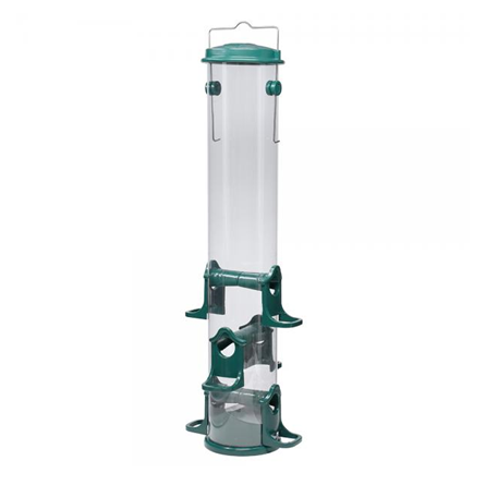 Backyard Essentials Mammoth Seed Tube Feeder Green