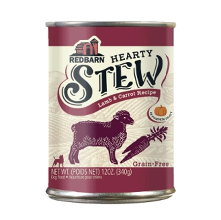 Redbarn Grain Free Lamb and Carrot Stew Dog Food 12 oz