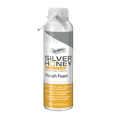 Absorbine Silver Honey Thrush Foam 6.76 oz